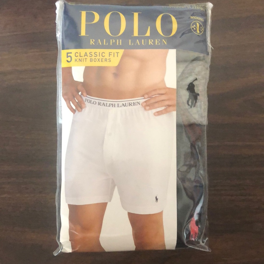 Polo Ralph Lauren 5 Pack of Classic Fit Knit Boxers